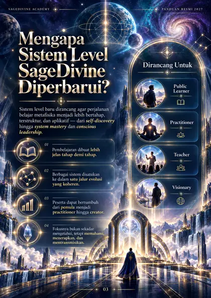 Panduan resmi 2027: mengapa sistem level SageDivine diperbarui