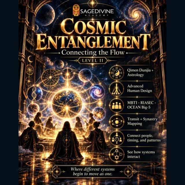 Cover Level II — Cosmic Entanglement