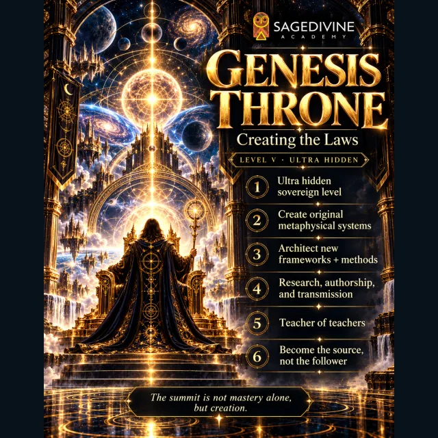 Cover Level V — Genesis Throne